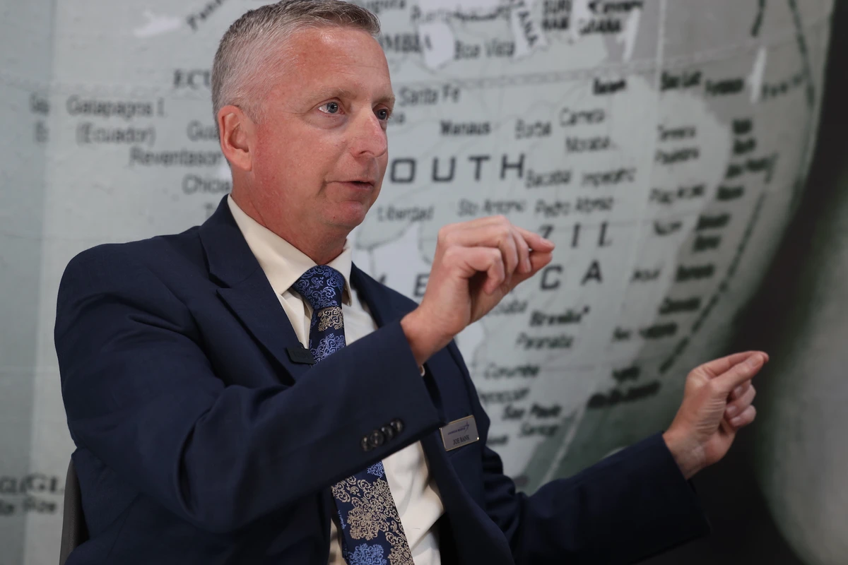 Joseph Rank, chief executive for Lockheed Martin in Saudi Arabia and Africa (AN: Abdullah Aljaber)