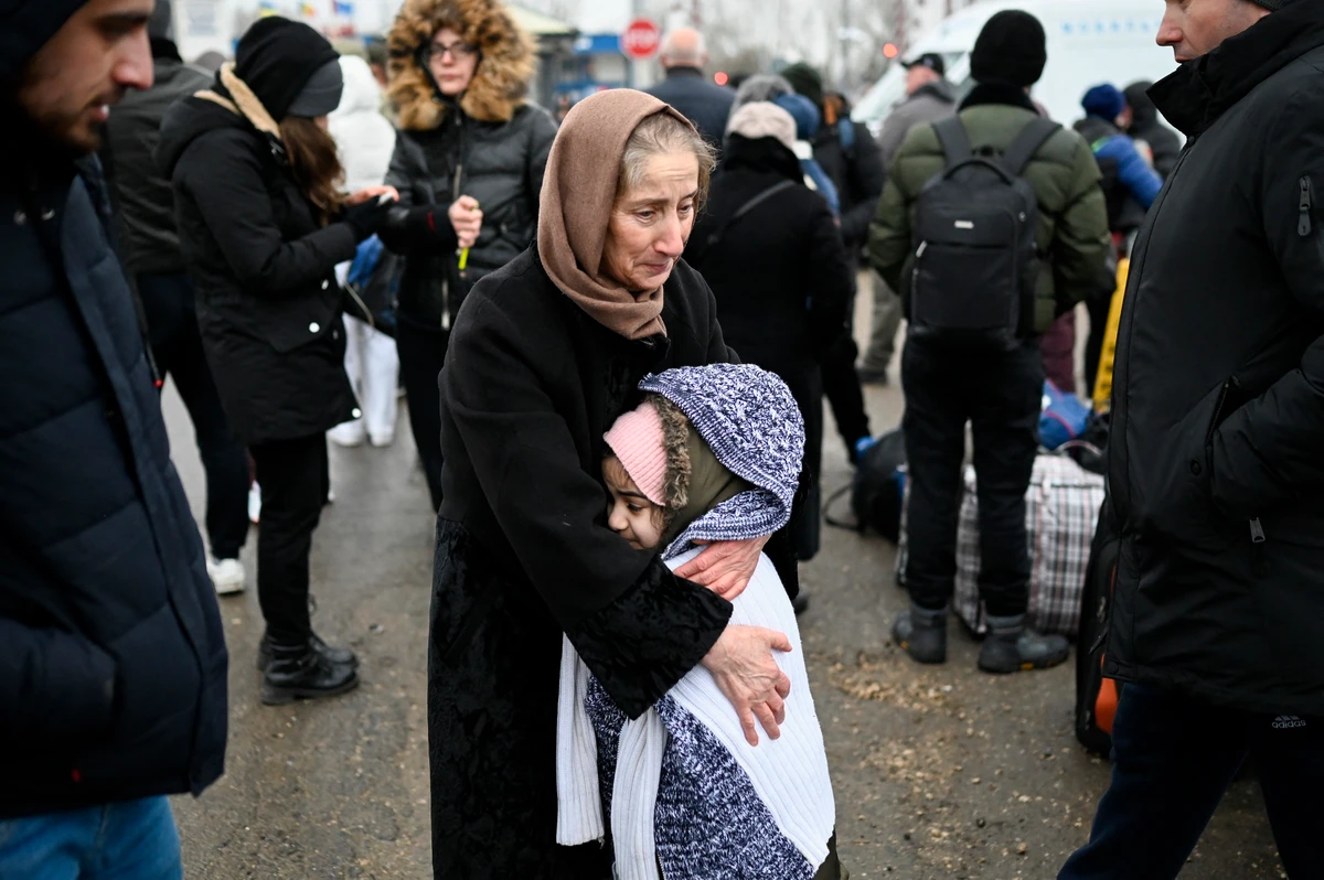 1.5 million people have crossed into the EU in the last week alone. (AFP)