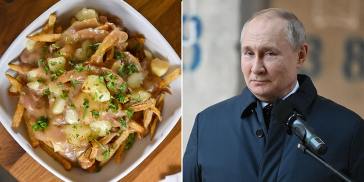 French restaurant La Maison de la Poutine sought to clarify that its name has nothing to do with Russian President Vladimir Putin. (Getty Images)