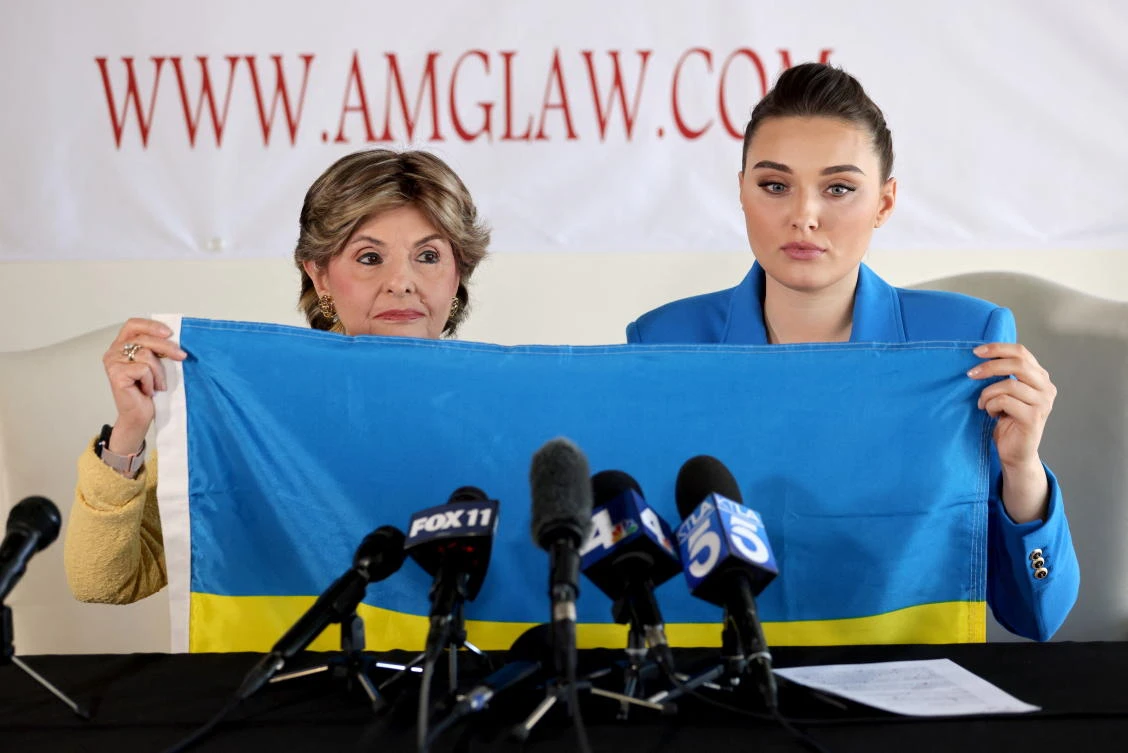 Ukrainian former beauty queen calls for help in Russia onslaught