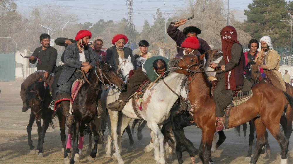 Traditional Afghan ‘goat-pulling’ draws crowds in Pakistan’s Balochistan