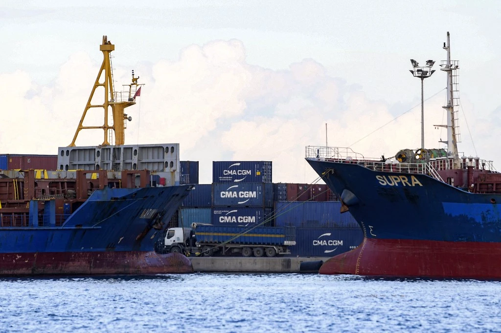A group of Italian businessmen asked the Tunisian government to improve logistic services in maritime transport. (AFP)