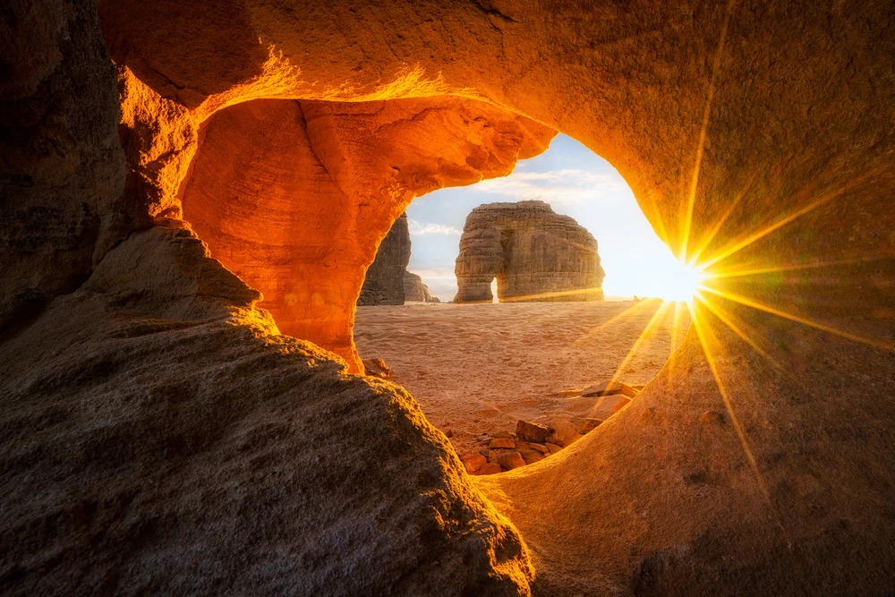 Elephant Rock, Saudi Arabia. Shutterstock
