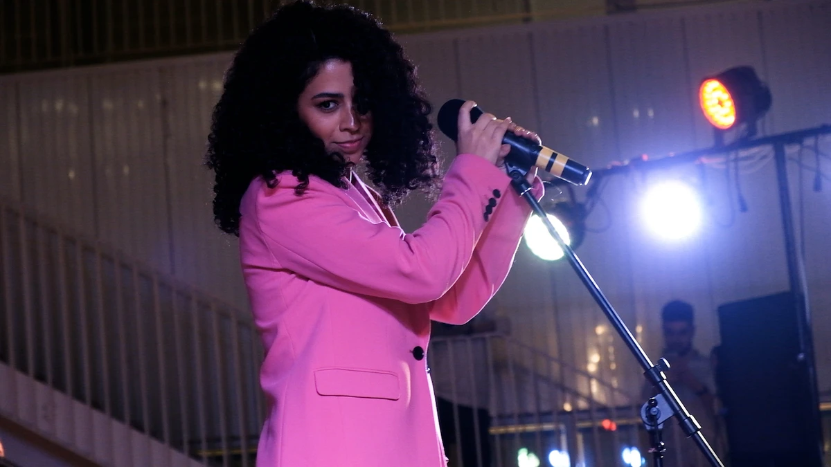 Saudi musicians showcase their work at Hayy Jameel as part of a project to promote emerging artists in the Kingdom. (Ayman Tamano)