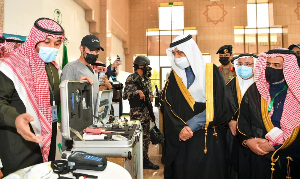 The launch ceremony of (response 7) the tactical exercise to combat marine oil pollution was inaugurated on Tuesday in the Tabuk region. (Supplied)