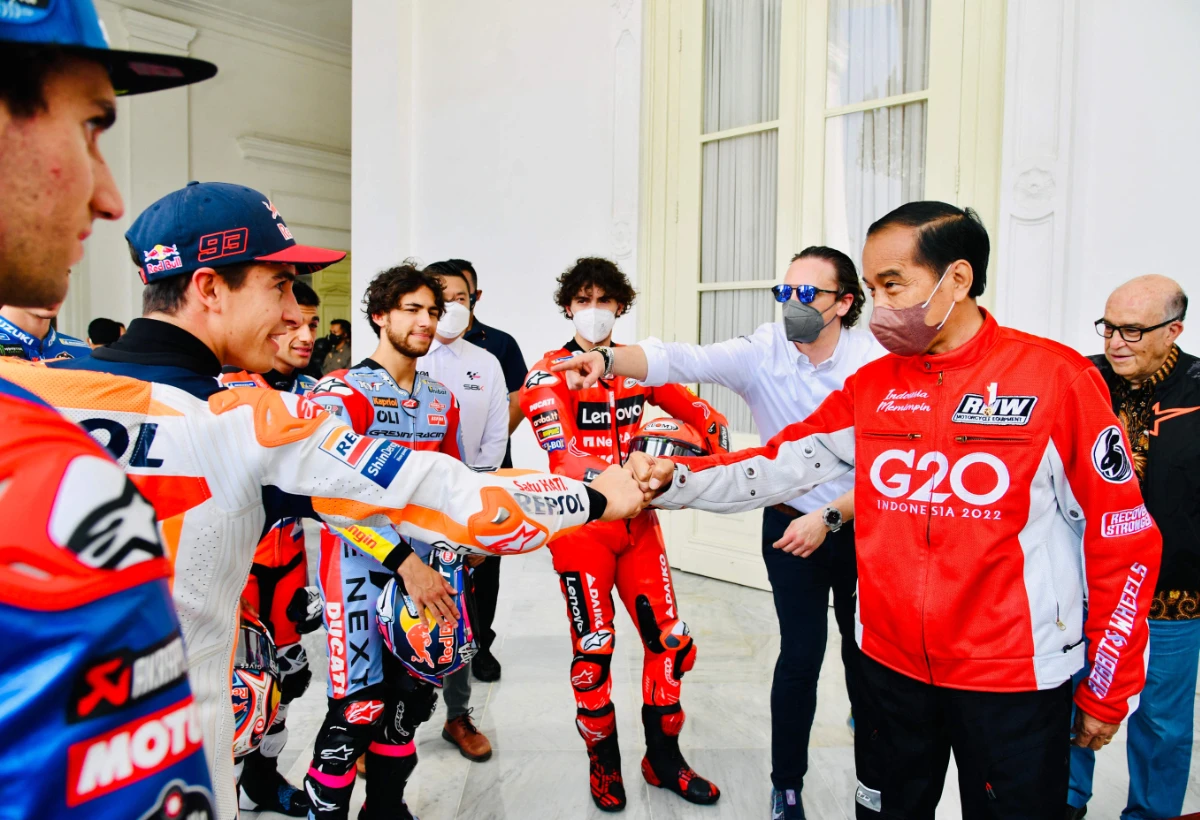Top racers take to Jakarta streets ahead of Indonesia’s first MotoGP in 25 years