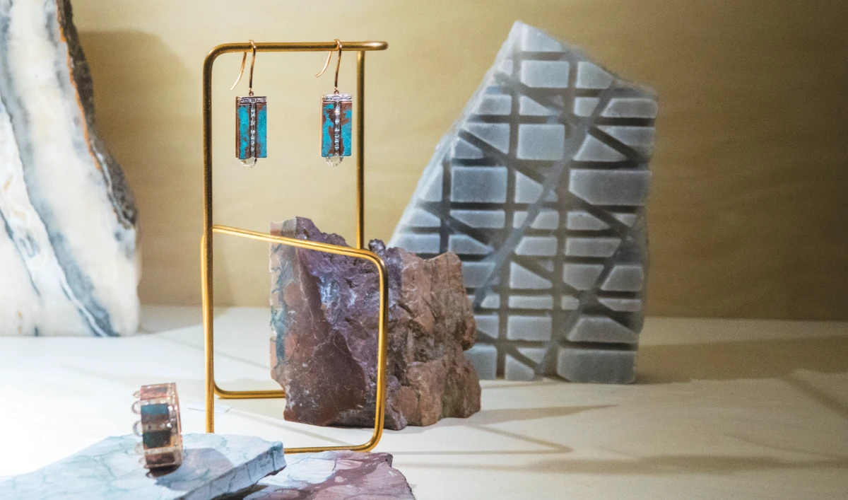 Using modern design methods, Jewels of Arabia brings ancient designs to life for contemporary audiences using the language of jewels. (AN photos by Huda Bashatah)