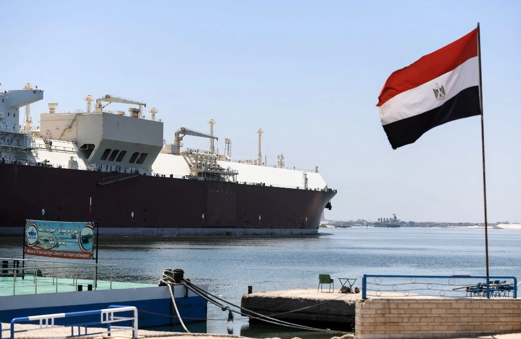 Egypt’s Suez Canal is one of the world’s busiest waterways and the shortest shipping route between Europe and Asia. (AFP)