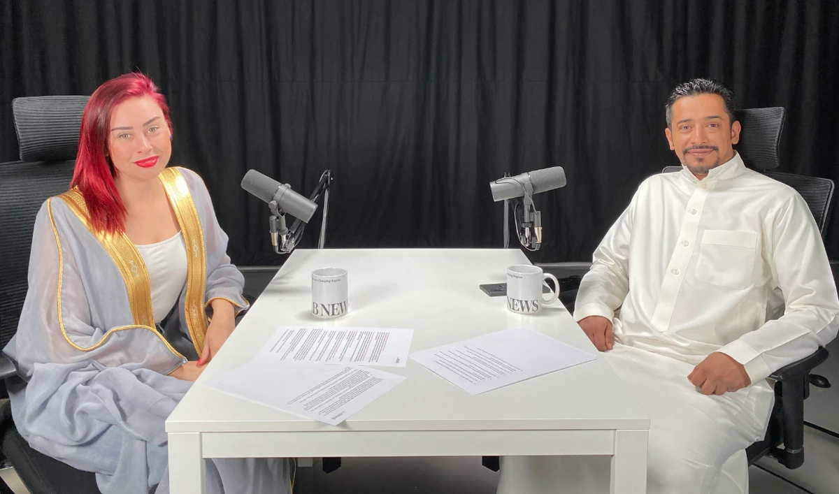 During ‘The Mayman Show,’ American designer Brandie Janow says there’s so much talent in Saudi Arabia. (AN photo)