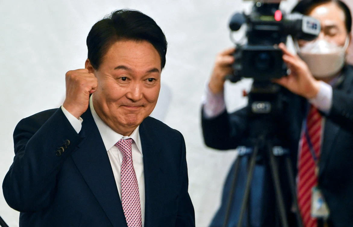 South Korean president-elect Yoon Suk-yeol had promised to abolish the government’s gender ministry. (Reuters)