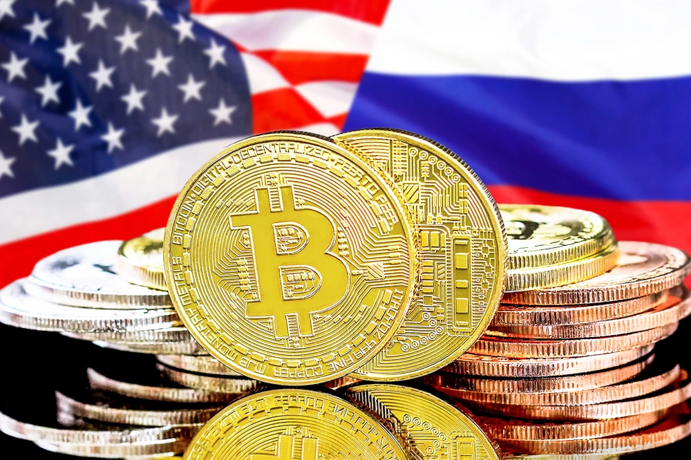 The US and Russia are battling in the crypto-sphere (Shutterstock)