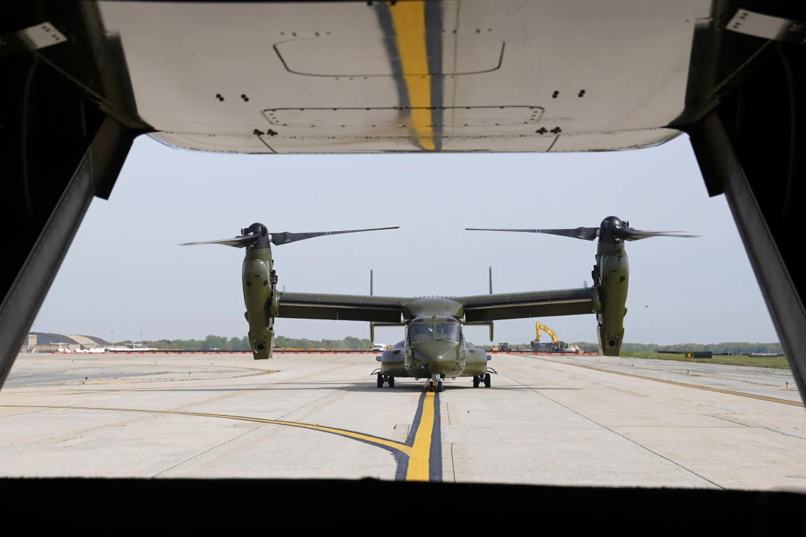 Norwegian authorities are searching for a U.S. Marine Corps aircraft that went missing during a training exercise. Norway's military says the Marine Osprey was reported missing Friday night. (AP)