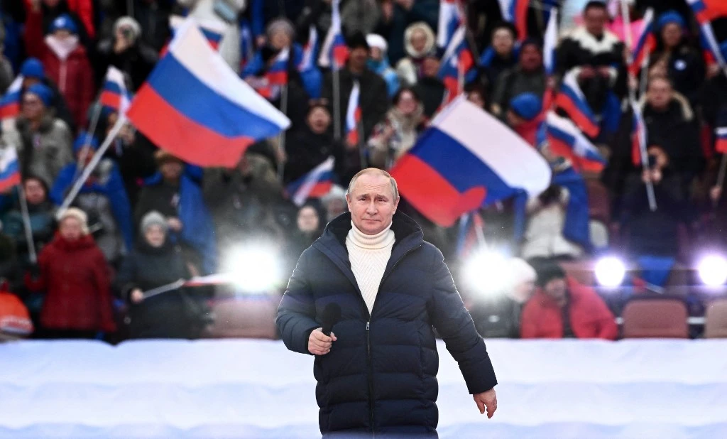 Vladimir Putin’s approach to the Middle East has been about building good relations with everyone in the region (AFP)