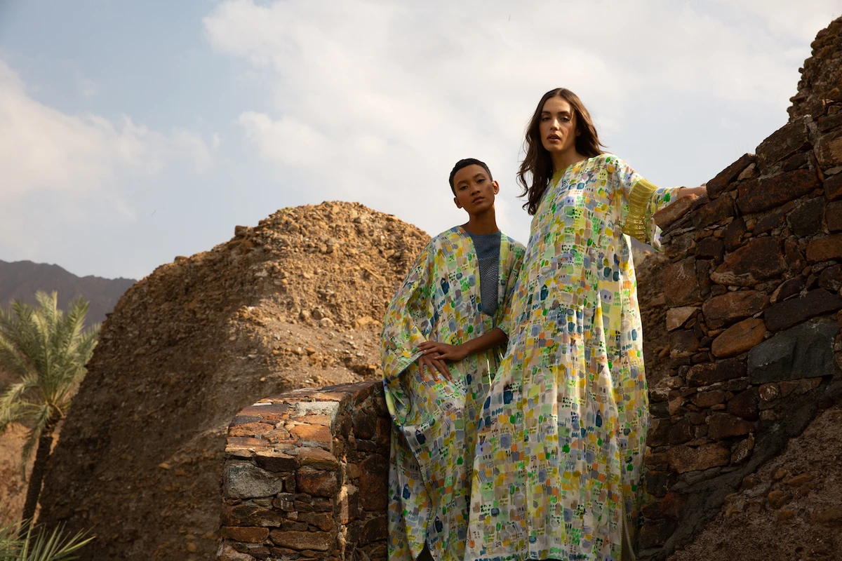 Emirati designer Shatha Essa has unveiled her most recent collection “Ethereal Oasis”. Supplied