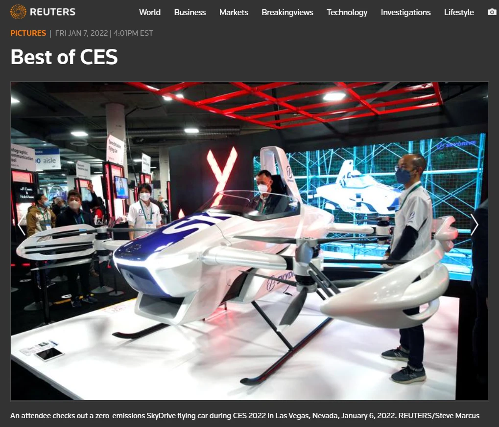 Japan's Suzuki, SkyDrive sign deal to develop, market 'flying cars'