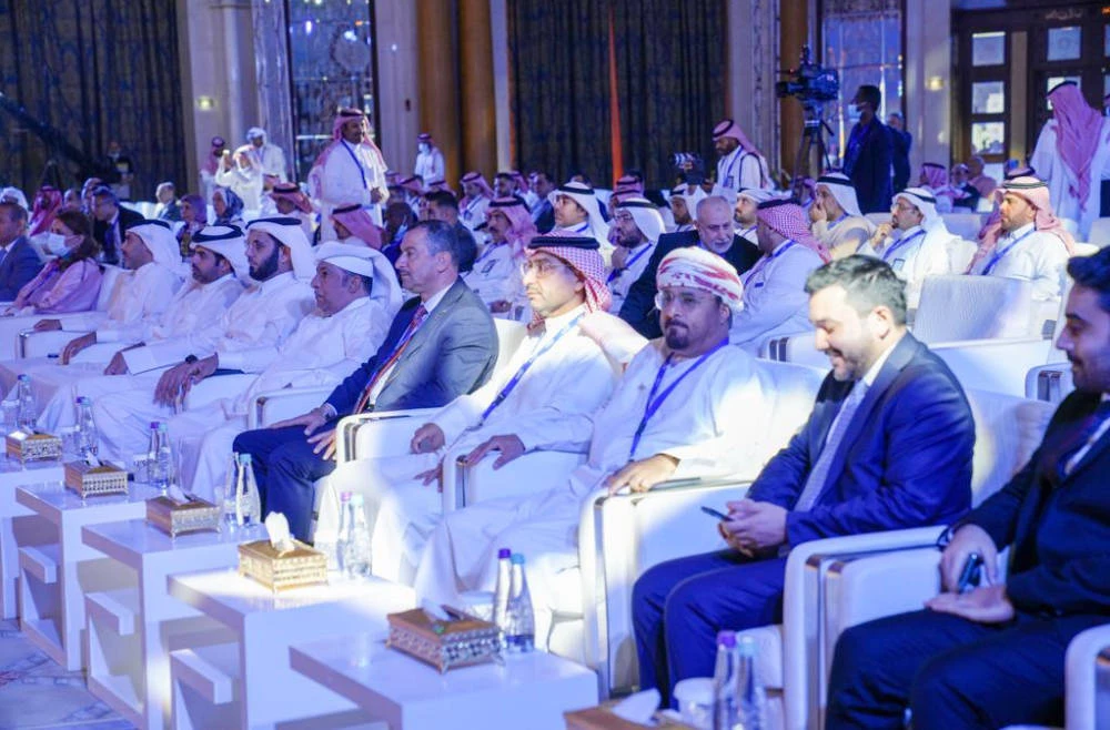 Officers and specialists, during the 19th General conference of Arab Towns Organization in Riyadh on Tuesday. (Supplied)