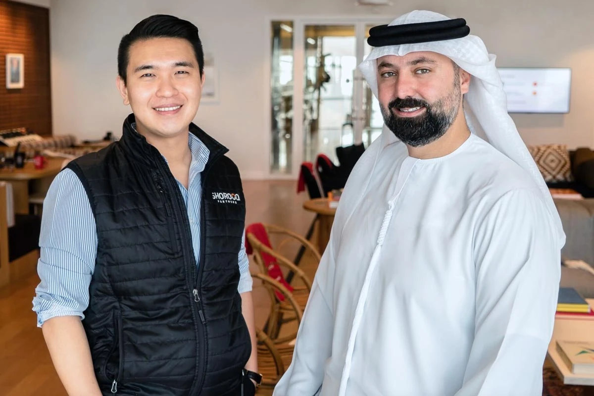 Shane Shin and Mahmoud Adi, Founding Partners, Shorooq Partners (Supplied)
