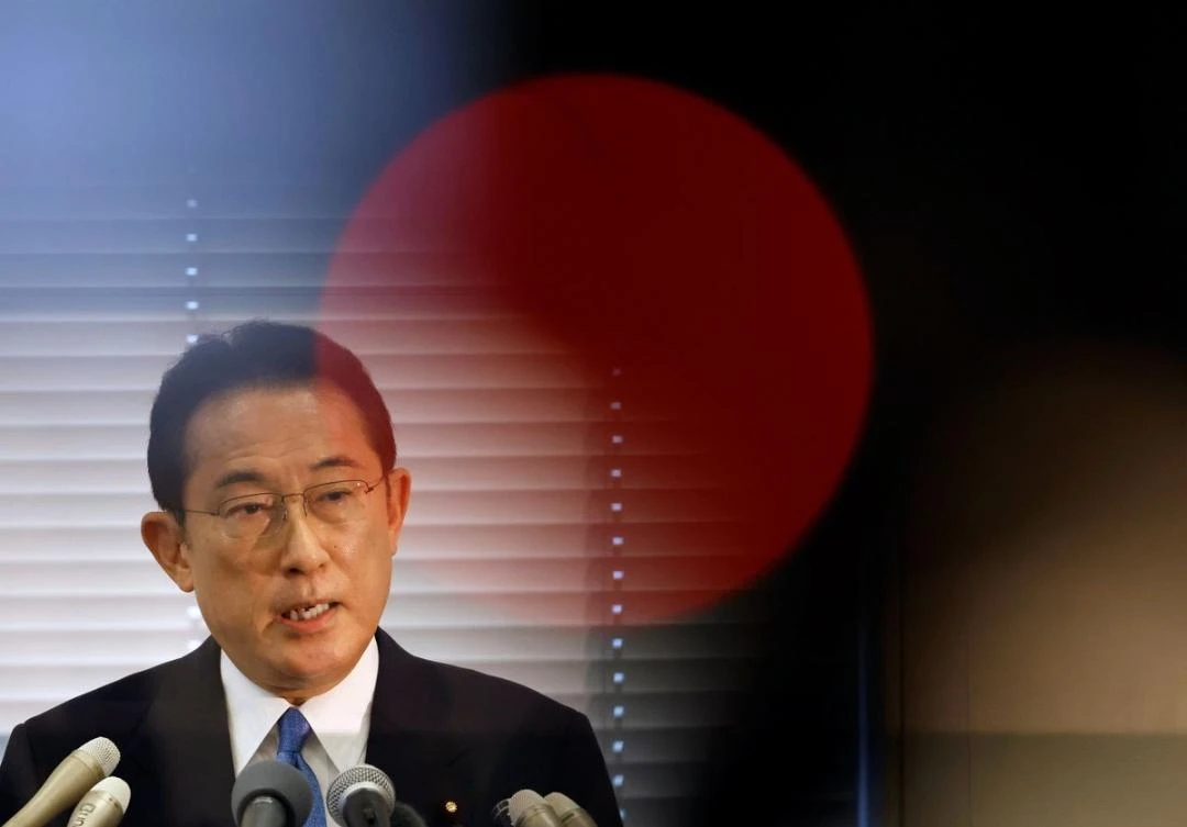 Japan PM Fumio Kishida said, ‘I’ve renewed my determination to support people facing difficulties in Ukraine.’ (Reuters)