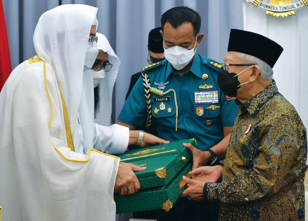 Saudi minister meets Indonesian vice president in Jakarta
