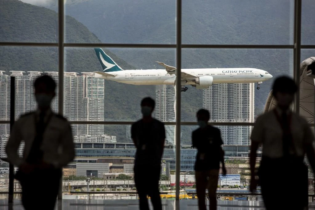 The Hong Kong government said last week a ban on flights from nine countries would be lifted on April 1. (AFP)