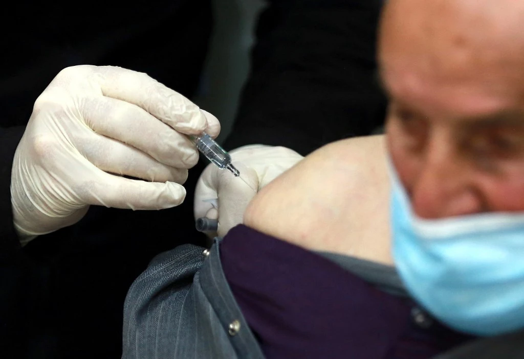 A total of 4,730,727 individuals have taken the first dose of COVID-19 vaccines so far, while 4,438,091 persons have been double-jabbed. (AFP)
