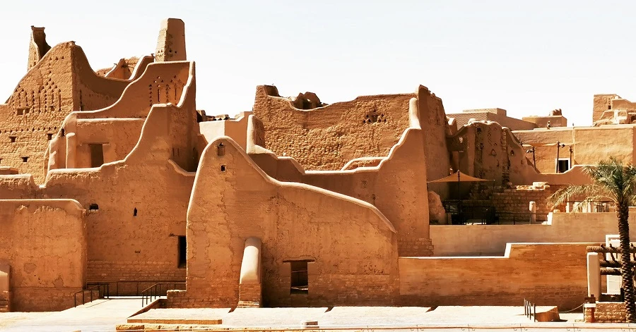 A photo taken in Diriyah. Getty