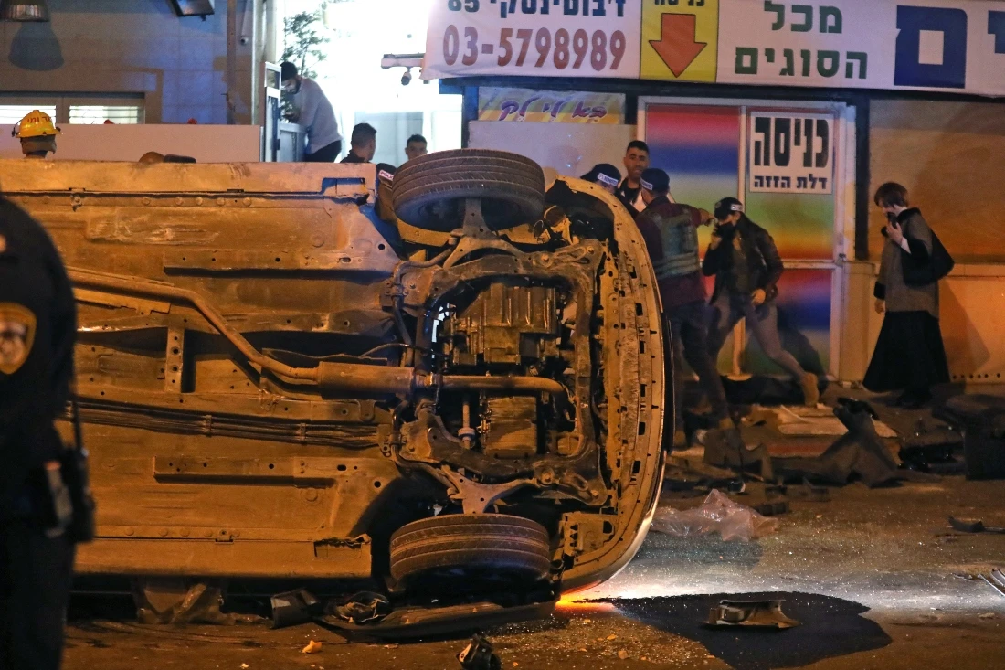 The shooter, identified as Diaa Hamarsheh, 27, from the occupied West Bank village of Yabad, was killed by police late Tuesday. (AFP)