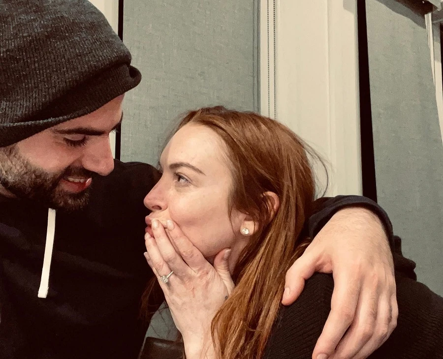 The Hollywood star announced her engagement in November. Instagram