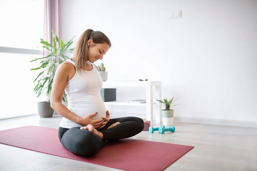 Exercise offers wide-ranging benefits to expectant mothers. File/Getty