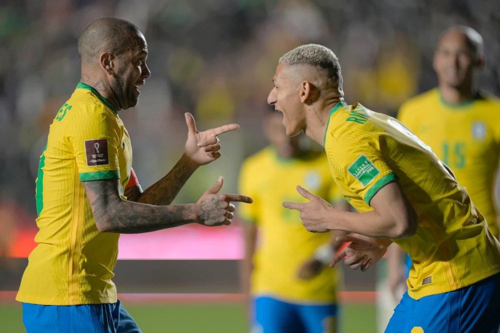 Brazil took over as the No. 1 team from Belgium. (AP)