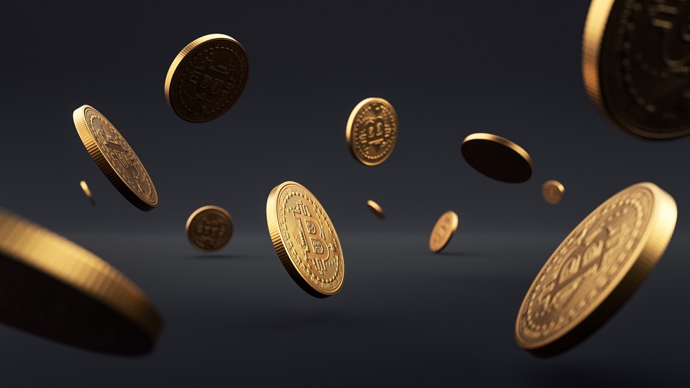 A dramatic sell-off in Bitcoin and other cryptocurrencies has outpaced a marked retreat in the US stock market. (Shutterstock)