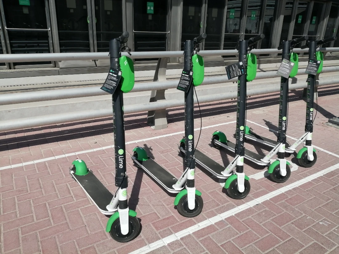Riders below the age of 16 are not permitted to ride any electric bikes, scooters or other electric vehicles specified by the emirate’s Roads and Transport Authority (RTA). (File/Shutterstock)