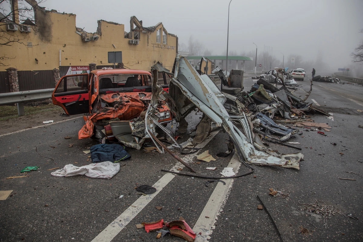 Ukrainians and Europeans accuse Russians of committing atrocities