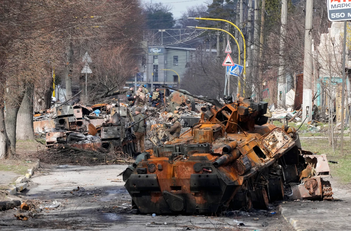 ‘War crime’ killings near Kyiv raise international outcry, as frontline shifts