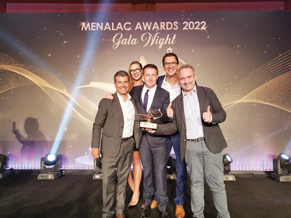 Tekzone Jeddah won the Best Family Entertainment Center award at the 2022 MENALAC Awards ceremony, hosted in Dubai. (Supplied)