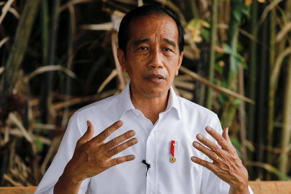 Indonesian President Joko Widodo has retained a high approval rating since he was first elected in 2014. (Reuters)