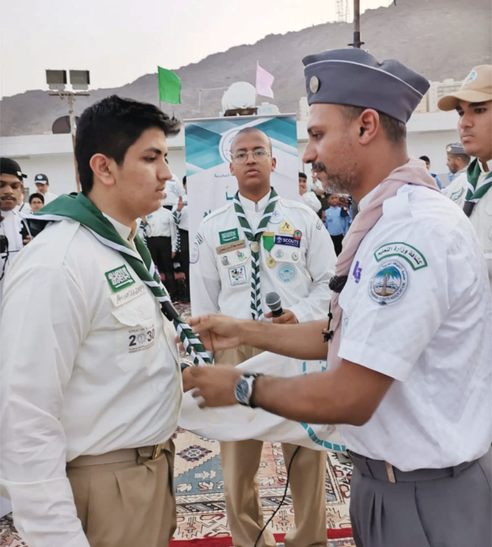 Saudi boy scouts resume duties at Haram after two-year hiatus