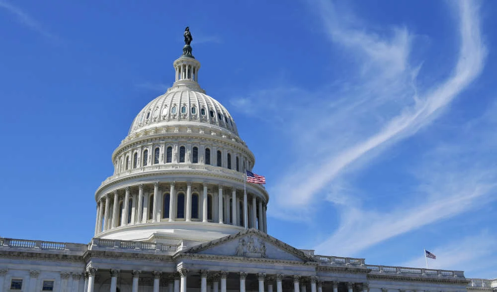 The dome of the US Capitol is seen in Washington, DC. (AFP file photo)