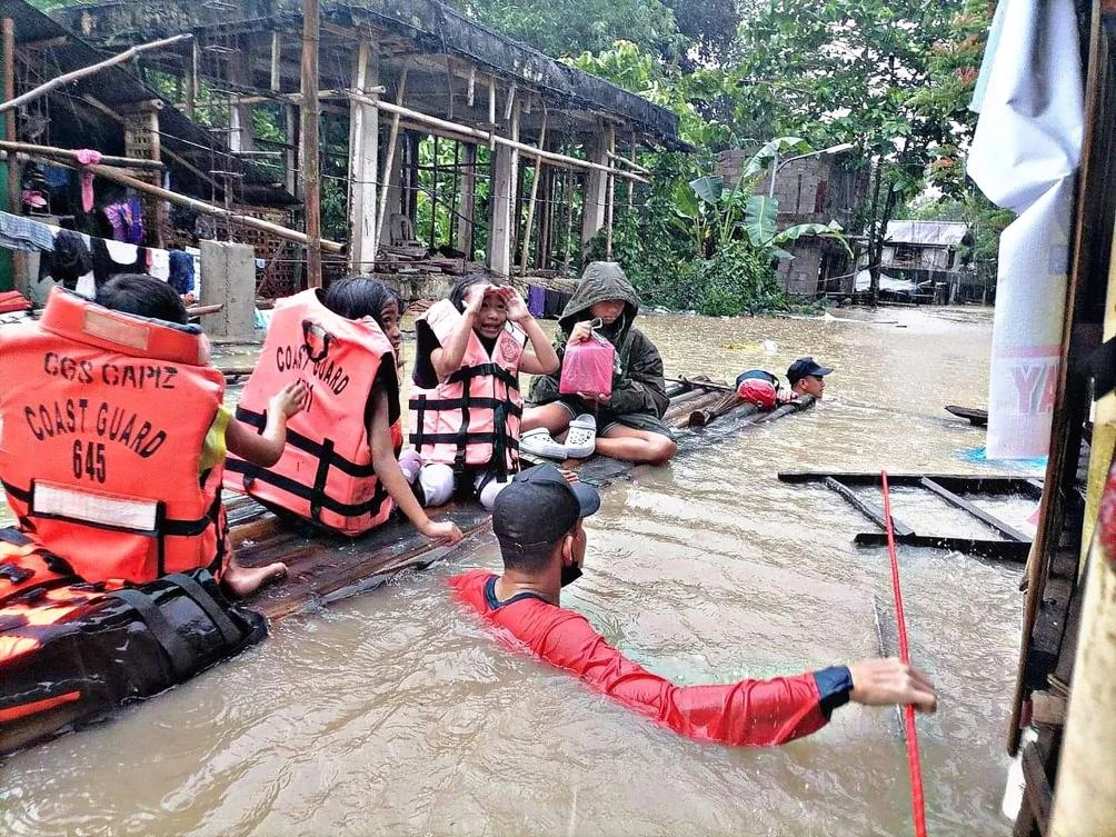 Search for survivors in Philippine villages hit by landslides