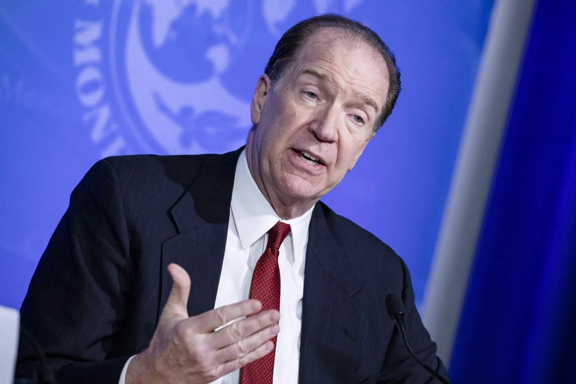 The Russian war on Ukraine has set off a chain reaction in the global economy with rising energy and food prices that will worsen poverty and hunger and exacerbate debt concerns, World Bank President David Malpass said Tuesday. (AFP)