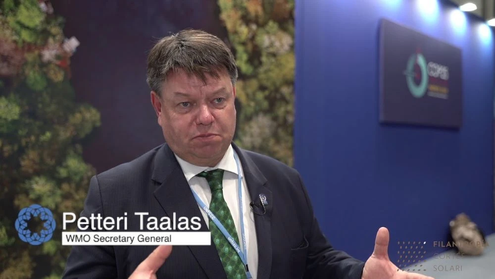 WMO Secretary-General Petteri Taalas said that the Kingdom played a major role in the regional system for tackling climate change. (Screengrab)