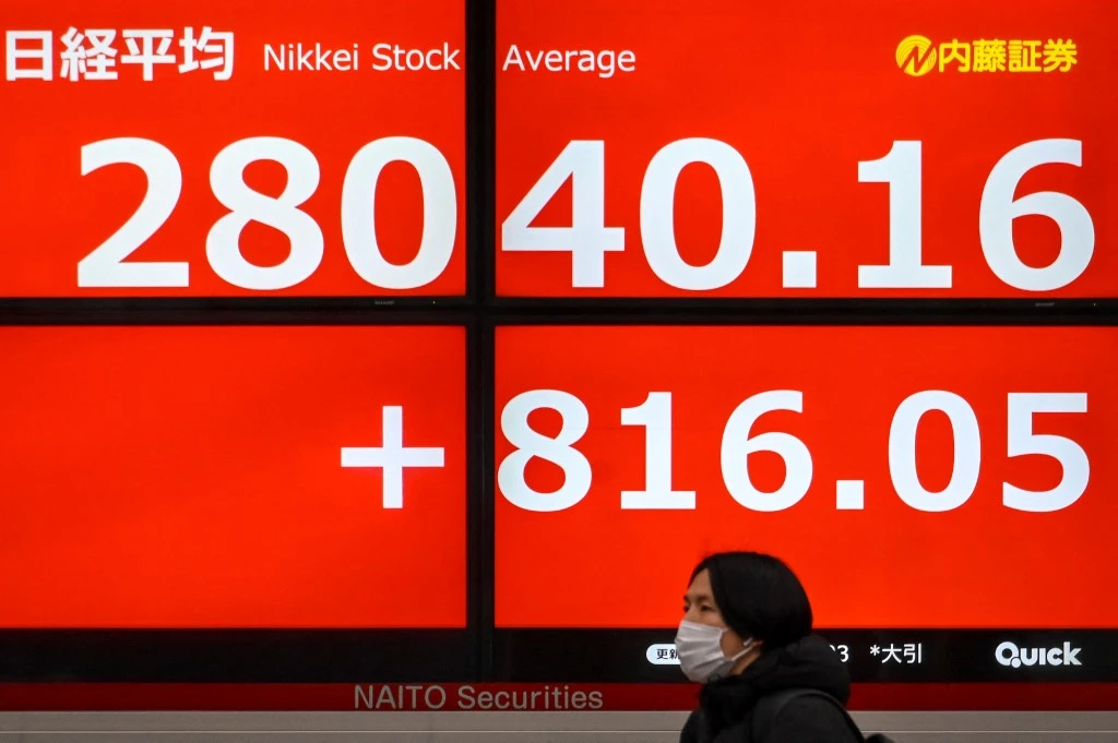 Benchmarks declined in Tokyo, Seoul and Shanghai. Sydney, Manila, Bangkok and Hong Kong were among markets observing holidays on Friday. US and European markets also were closed. (File/AFP)