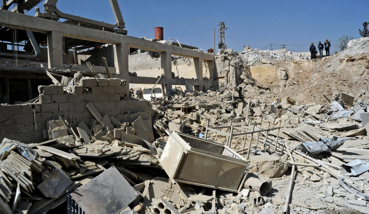 Israel has staged hundreds of strikes on targets inside government-controlled Syria over the years but rarely acknowledges or discusses such operations. (File/AFP)