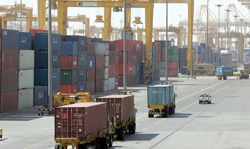 TruKKer operates in eight countries with a fleet of over 40,000 trucks integrating demand and supply for land freight services based on real-time data analytics. (AFP)