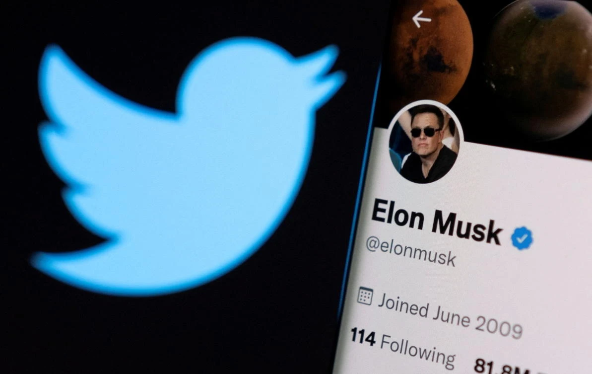 Elon Musk, who is also the CEO of electric-vehicle maker Tesla, has amassed a 9.1 percent stake in Twitter. (Reuters)