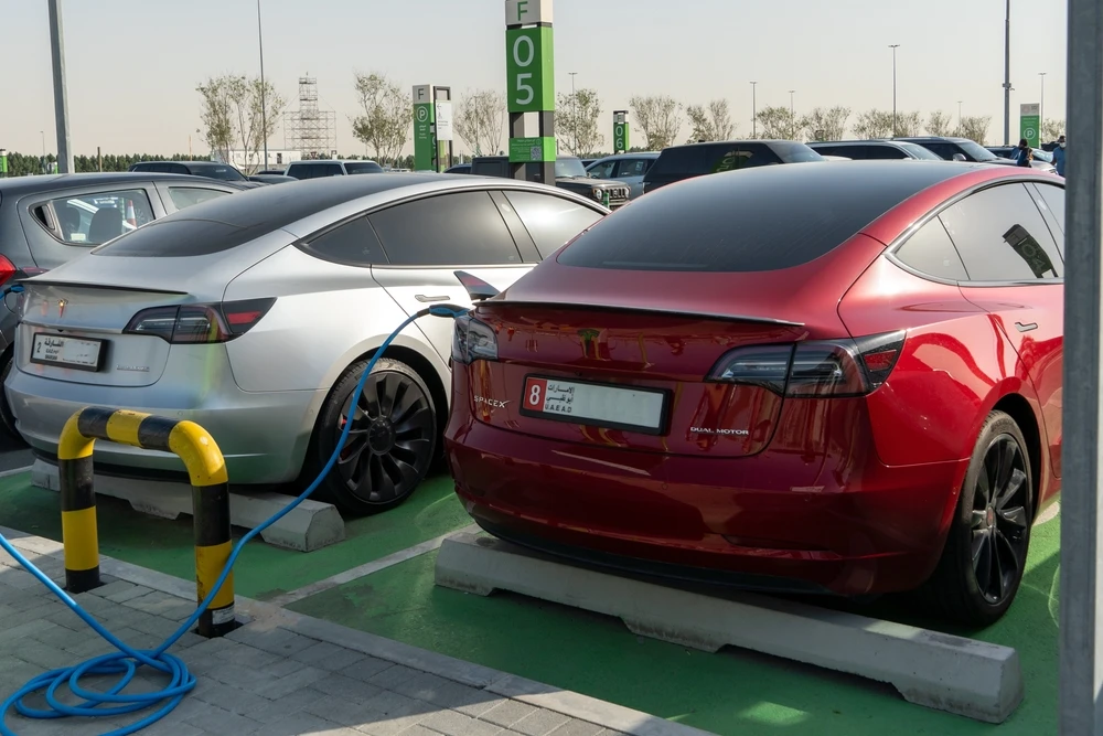 This amount of electricity helped EV users to travel approximately 58 million kilometers in eco-friendly vehicles. Stock image Shutterstock