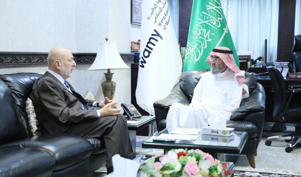 WAMY chief receives head of Al-Ain Association for Development in Lebanon