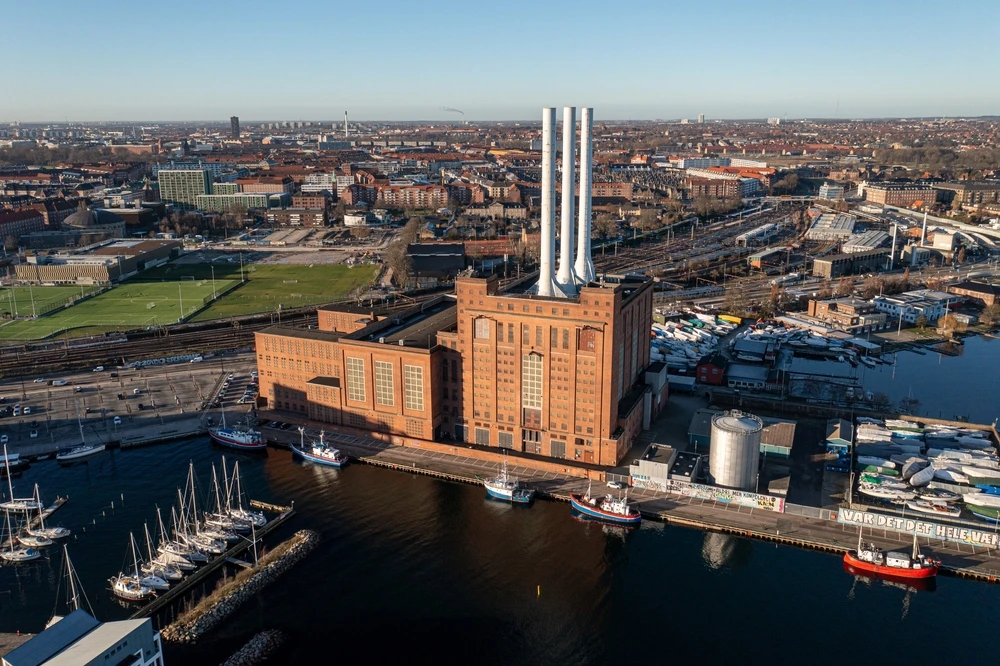 Svanemolle Power Station, a natural gas fueled combined heat and power station in Copenhagen Denmark (Shutterstock)