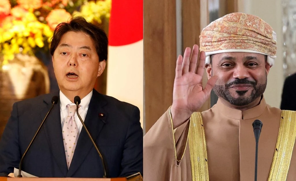 In telephone talks on Thursday, Japanese foreign minister Yoshimasa Hayashi told his Omani counterpart Sayyid Badr Albusaidi that Oman is a strong partner of Japan. (AFP)