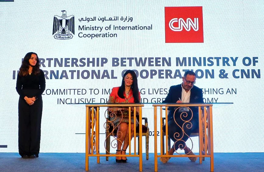 The Egyptian Ministry of International Cooperation (MOIC) and CNN International Commercial (CNNIC) are collaborating on a new global advertising campaign. (@MOICEgypt)
